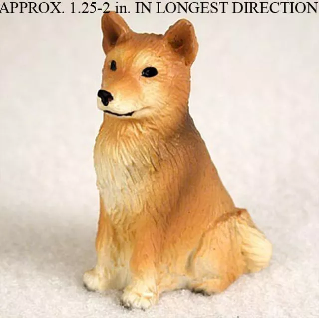 Finnish Spitz Mini Hand Painted Figurine Finnish Spitz Mini Hand Painted Figurine