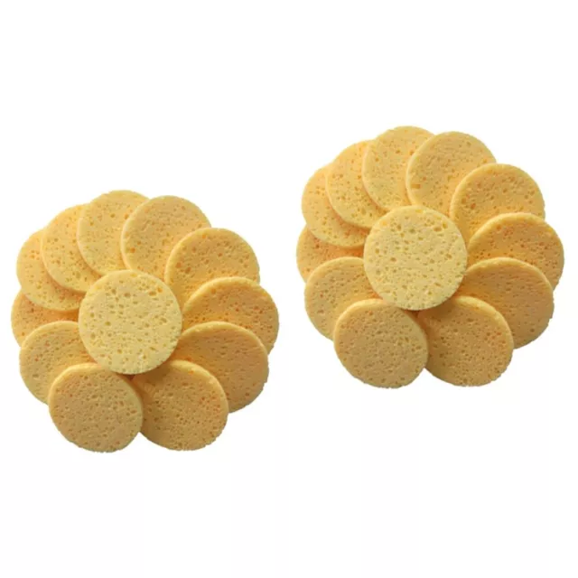 40 Pcs Exfoliating Loofah Pad Facial Cleansing Sponges for Face Cosmetic