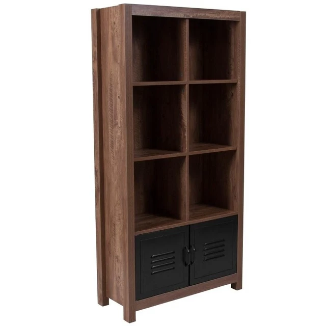 Flash Furniture New Lancaster Collection 59.5"H 6 Cube Storage Organizer
