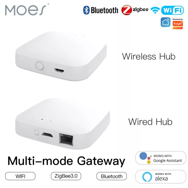 MOES Tuya ZigBee BLE multimodale Smart Gateway WLAN hub mesh centro di controllo casa