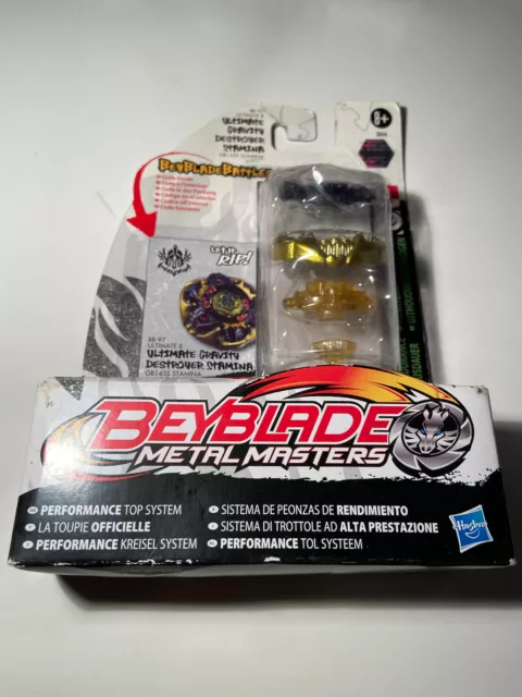 Toupie Beyblade Ultimate Gravity Destroyer Stamina Metal Masters Hasbro BB-97