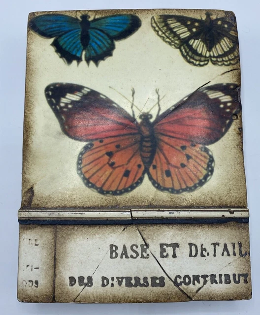 RARE & RETIRED Sid Dickens Memory Block Butterflies T-139