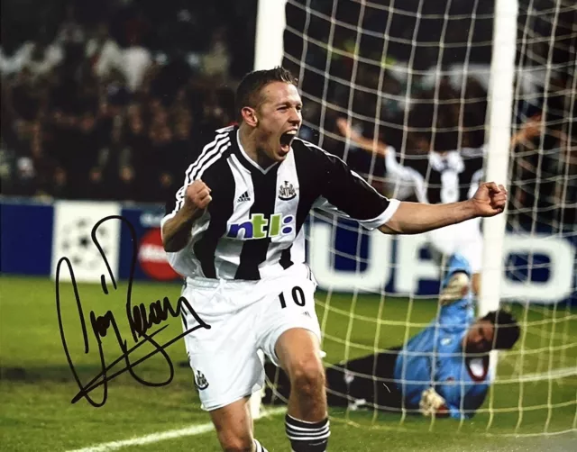 Football - Craig Bellamy Signed 10x8 Pre-Print Newcastle United Photo - Wales