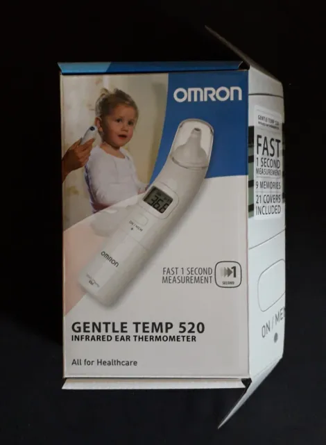 Thermomètre auriculaire infrarouge OMRON Gentle Temp 520