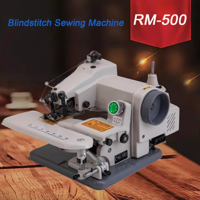 220V Blindstich Nähmaschine Haushaltsnähmaschine Desktop-Blindstichmaschine DE