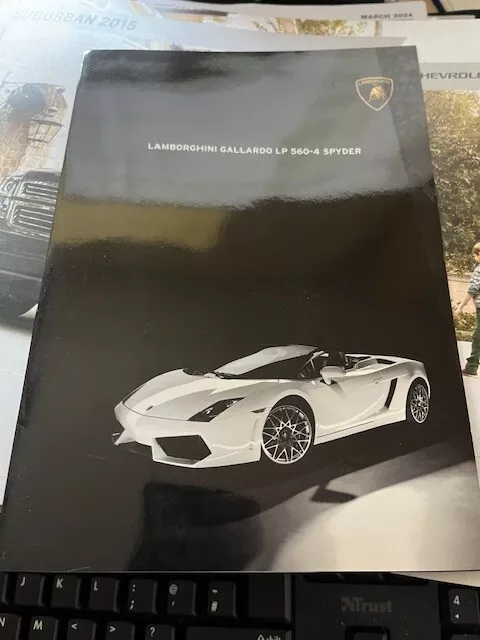 Lamborghini Gallardo LP 560-4 Spyder Brochure German Language