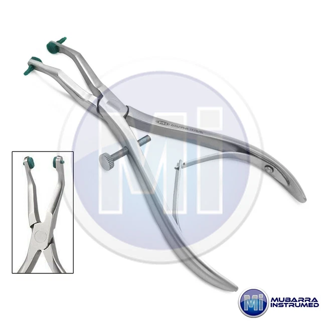 Pince dentaire universelle pour dissolvant de couronne temporaire, pointe...