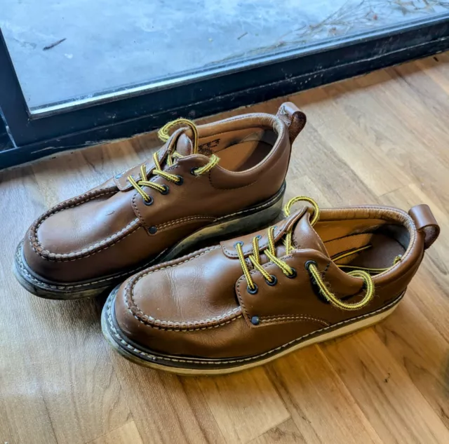 SEARS DIE HARD Suretrack Leather Oxford Shoes Boots Men s Size 8 D Vintage New 59.95 PicClick