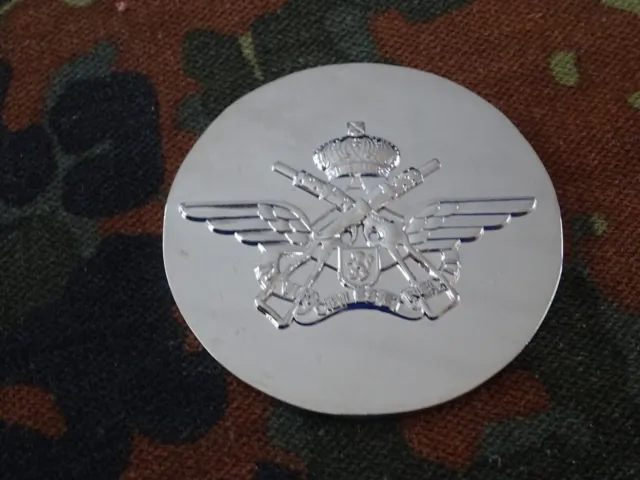 (a3-U)  Belgien Medal Coin AIR Component Force Protection original 4