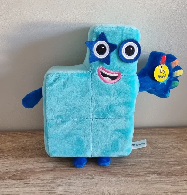 LEARNING RESOURCES SING-ALONG Numberblock Five Interactive Plush Toy