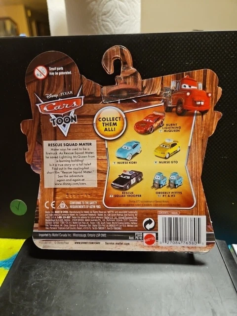 MATTEL DISNEY PIXAR Cars Toon Burnt Lightning McQueen #1 New In Sealed ...
