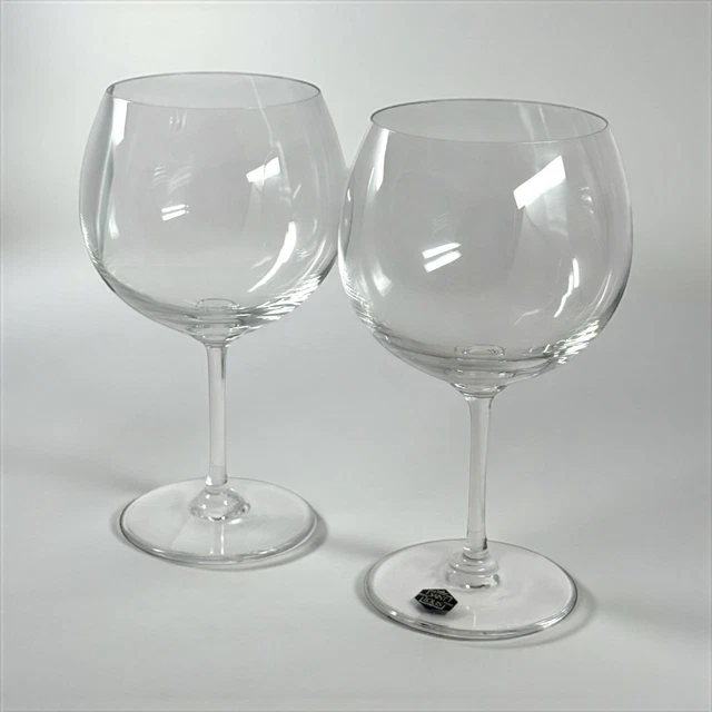 6 verres à vin rouge et blanc 27cl Lady Diamond - Cristal d'Arques