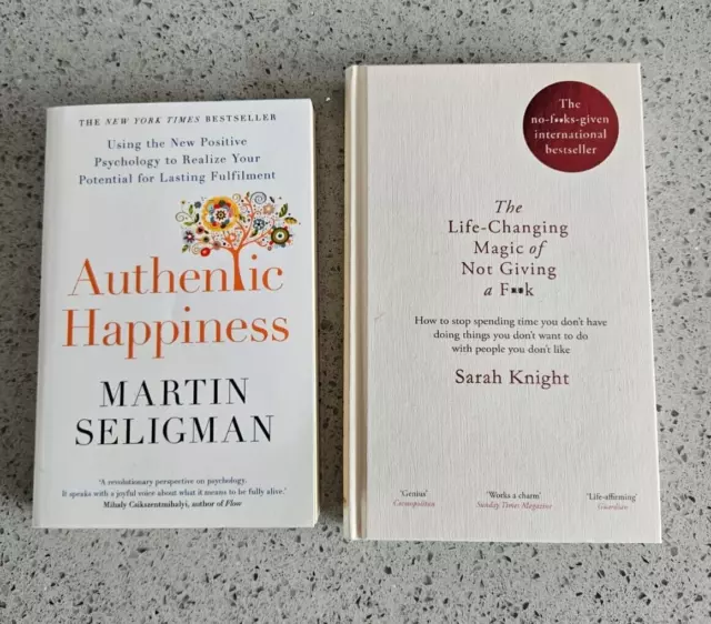 Authentic Happiness Martin Seligman & Life Changing Magic of Not Giving a F**k