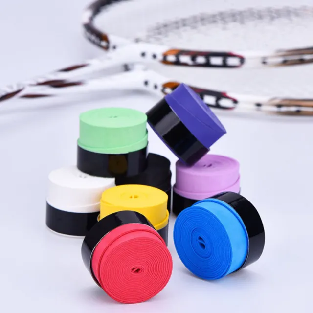 10 Pc Squash Racket Band Tennis Overwrap Tape Reversible Racquet Overgrips