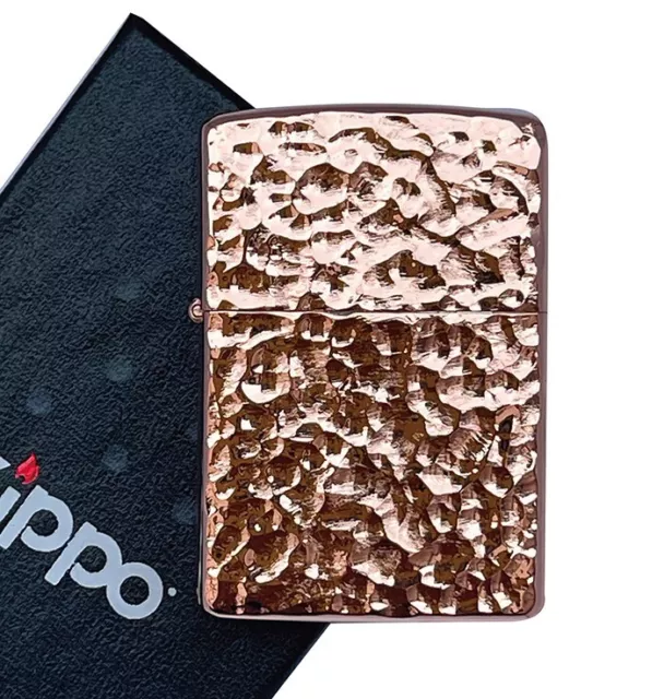 Zippo Oil Lighter Double Sided Router Copper Regular Case Japan