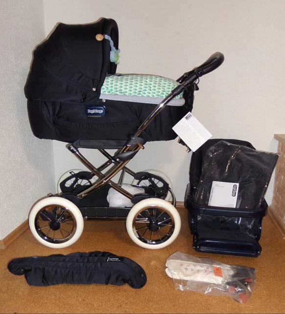 3 IN 1 Retro Kinderwagen Nostalgie Peg Perego primonido Culla + Emmaljunga  Decke EUR 555,00 - PicClick FR