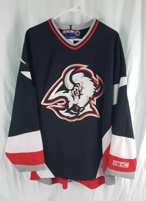 90's Miroslav Satan Buffalo Sabres Starter NHL Jersey Size XL