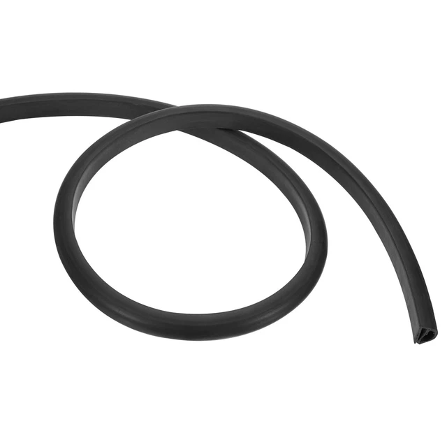 Guarnizione porta 0,55x0,53x78,7" (6 piedi) lunghezza strisce forma ad E congelatore ricambio nero