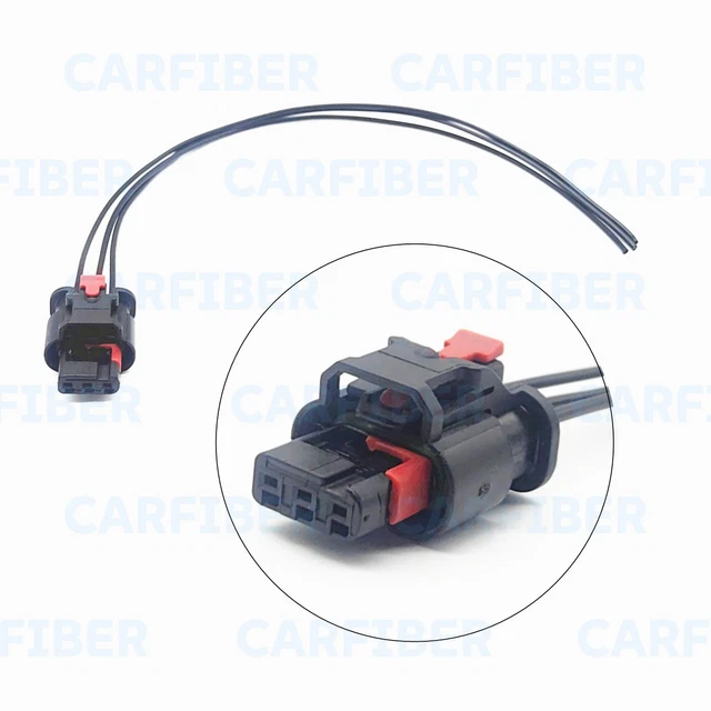 3-Pin Battery Sensor Connector Pigtail Plug Fit For Honda Accord 2013-2017 3-Pin Battery Sensor Connector Pigtail Plug Fit For Honda Accord 2013-2017