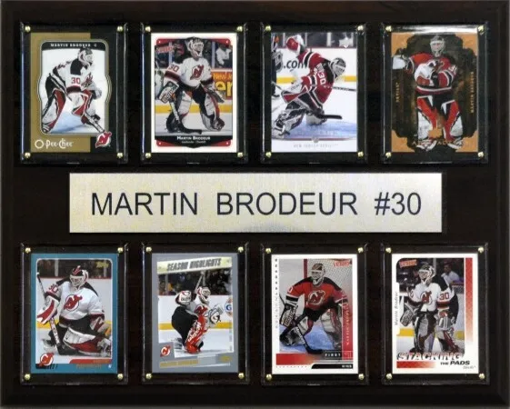 C & I Collectables 1215BRODEUR8C NHL Martin Brodeur New Jersey Devils 8 Card Pla
