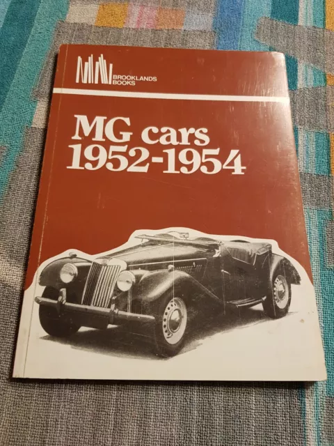 MG Cars 1952-1954 Brooklands Road Test Portfolio VGC Midget TC TD TF YB Magnette