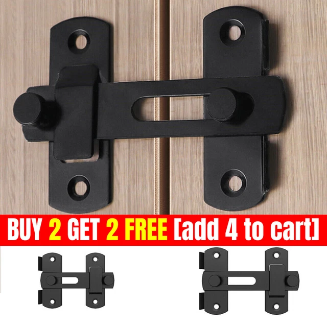 SLIDING BARN DOOR Lock Stainless Gate Latches Flip Latch Safety Door