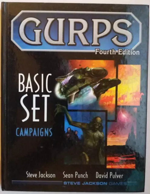 GURPS Fourth Edition: Basic Set Campaigns (Hardcover, english) Steve Jackson