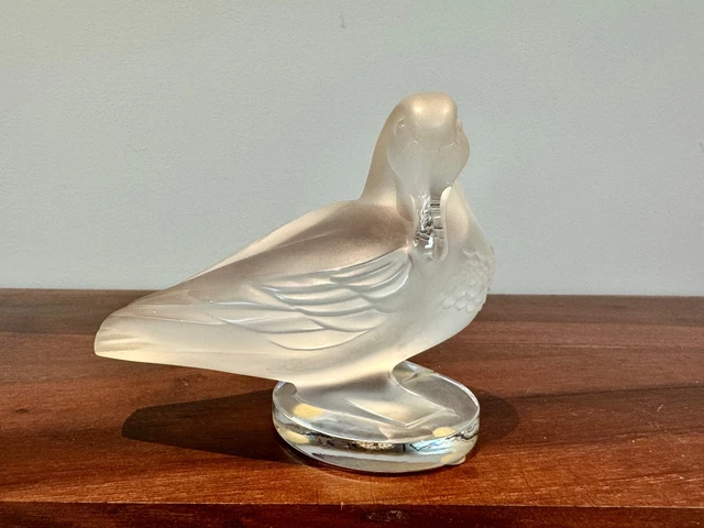 Rare canard Cristal Baccarat par Georges Chevalier - Galerie Maxime