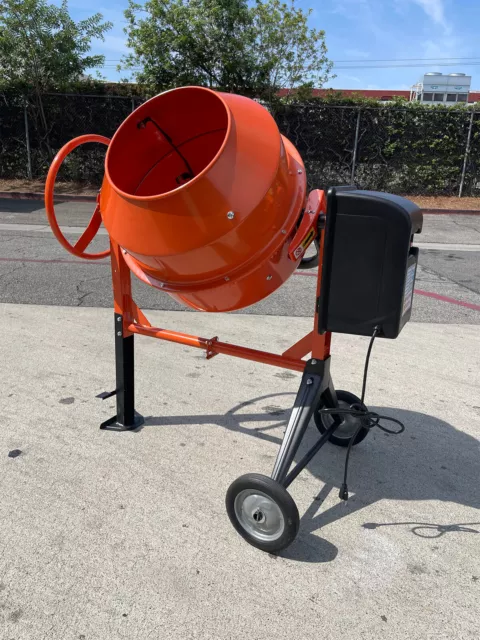 5.65 CUBIC FEET 650 Watt ELECTRIC CEMENT CONCRETE STUCCO MORTAR MIXER