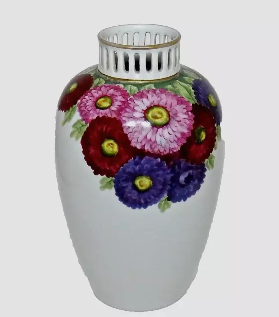 Rosenthal Floral Vase 10.5", Kunstabteilung, Selb Germany 1914-1918 Mark Antique