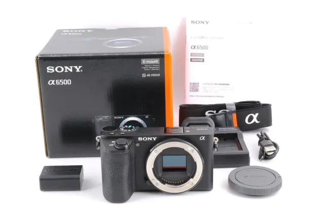 Sony Alpha a6500 Body Shutter count 6199 [Mint] in Box from Japan #C0438