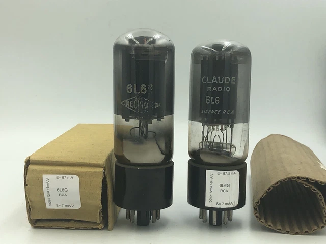 Tube électronique EF184 Telefunken NOS (New Old Stock) - Neuf Sous Blister