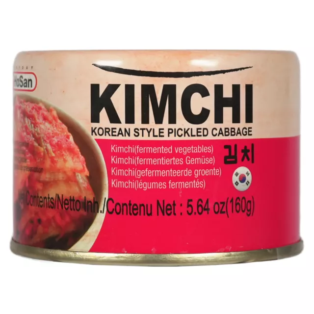 Hosan Kimchi 160g Fermentiertes Gemüse Kim Chi eingelegter Kohl