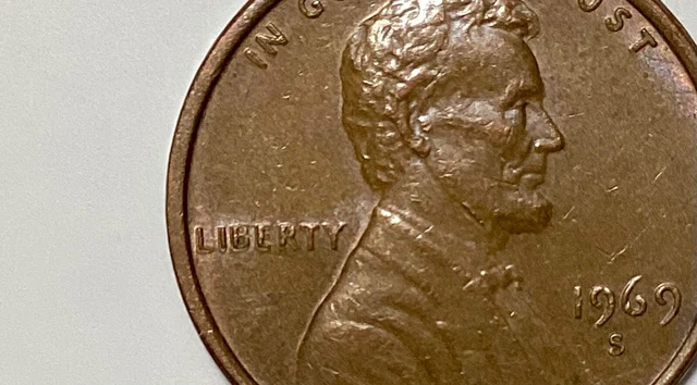 1969 s penny error