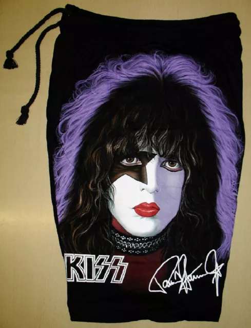 Kiss Paul Stanley 1978 Solo Album Cotton Shorts Sweatpants Free Size Rock Band