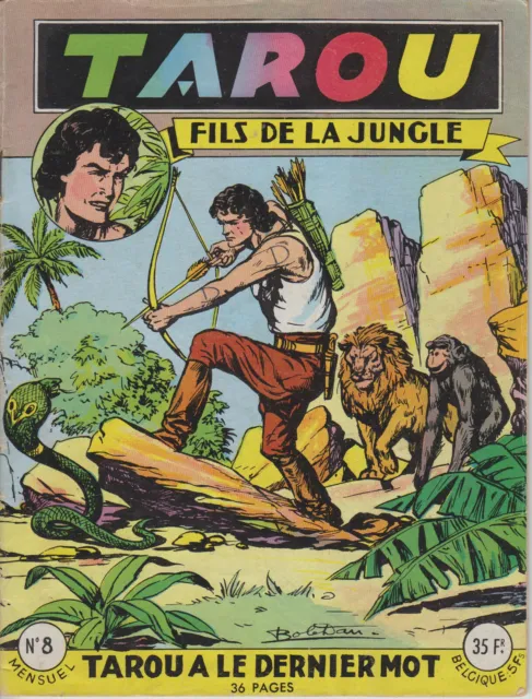 TAROU Fils de la jungle No. 8 - 1954 - Tarou a le dernier mot - Comic - Z 2