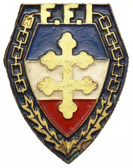 FFI Badge Pin Force Francaise Intérieur 149 Regiment France WW2 #22797