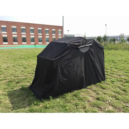 Motorcycle Shelter Tent-Small Canopy Waterproof Canvas Bike Tent