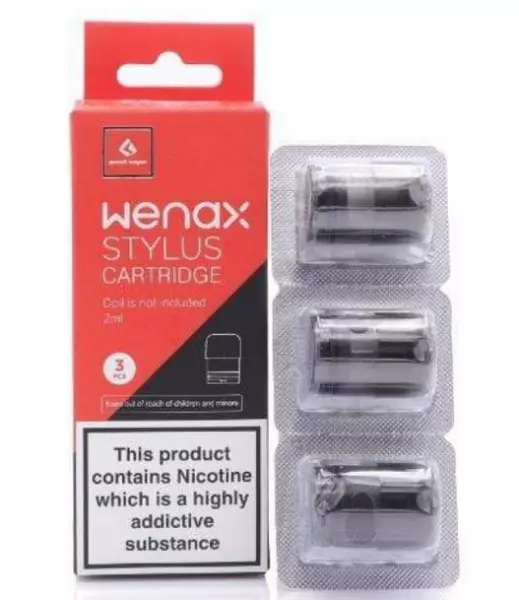 Geek-Vape Wenax Stylus Cartridge 2ml (3 Stück pro Packung)