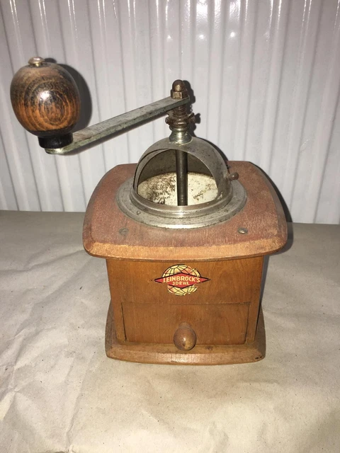 ‼️ Antik Kaffeemühle Grinder Mill Moulin Molinillo Cafe Leinbrocks Ideal Mutzig
