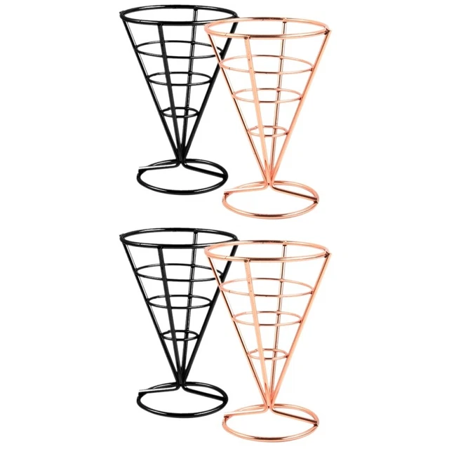 4 pcs Decorative Sturdy Snack Display for Home Western Restaurant
