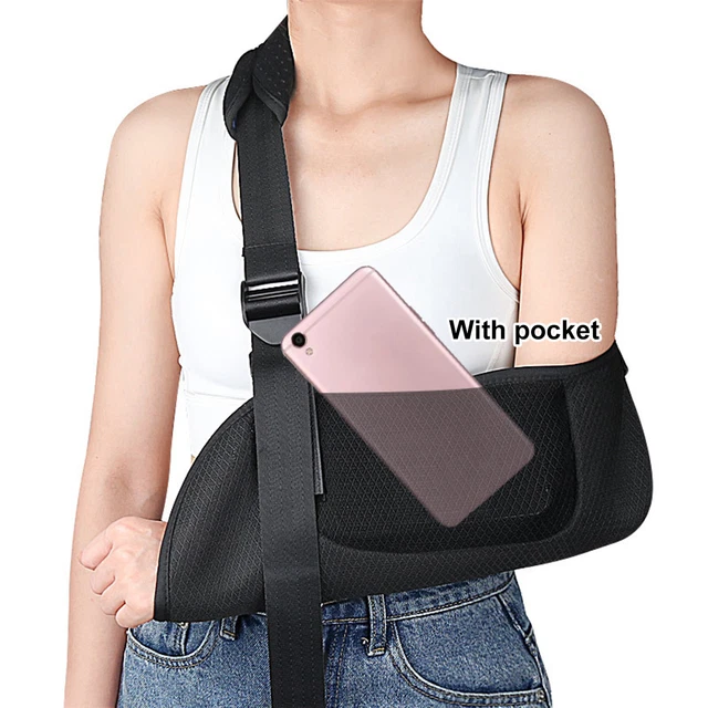 Brazo ajustable lesión de brazo de soporte correa de hombro ergonómico
