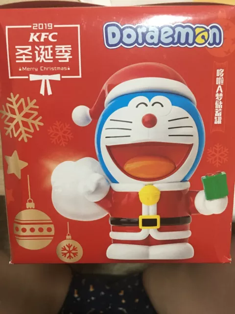 Doraemon KFC Christmas Coin Bank