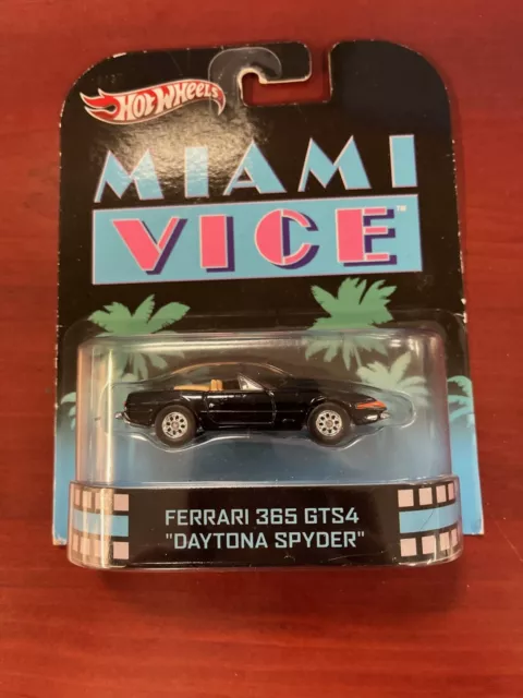 Hot Wheels Retro Entertainment - Miami Vice Ferrari 365 GTS4