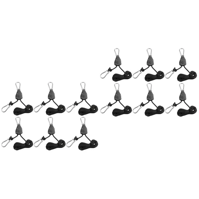 12 stücke wachsen lichtbügel wachsen lampe seile einstellbare seile hubhaken sei