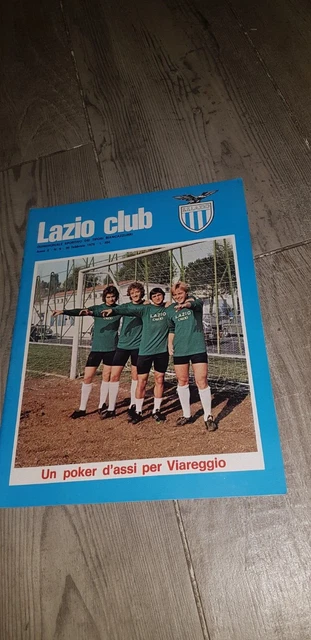 LAZIO RARA RIVISTA Lazio Club Vintage D'epoca Calcio Scudetto 1974