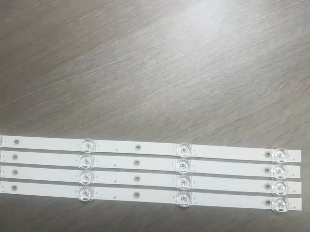 4 Barrettes Led  Pour Tv Brandt B5006Uhd