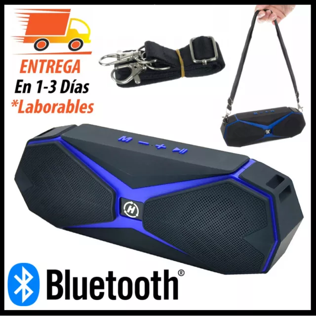 Altavoz Bluetooth Portátil Manos Libres 10W Recargable Inalámbrico Radio TF USB