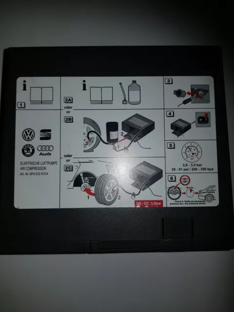 Audi tyre store pump