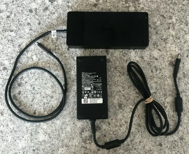 DELL WD19S K20A 3 USBC Docking Station w/180W Power Supply Adapter EUR